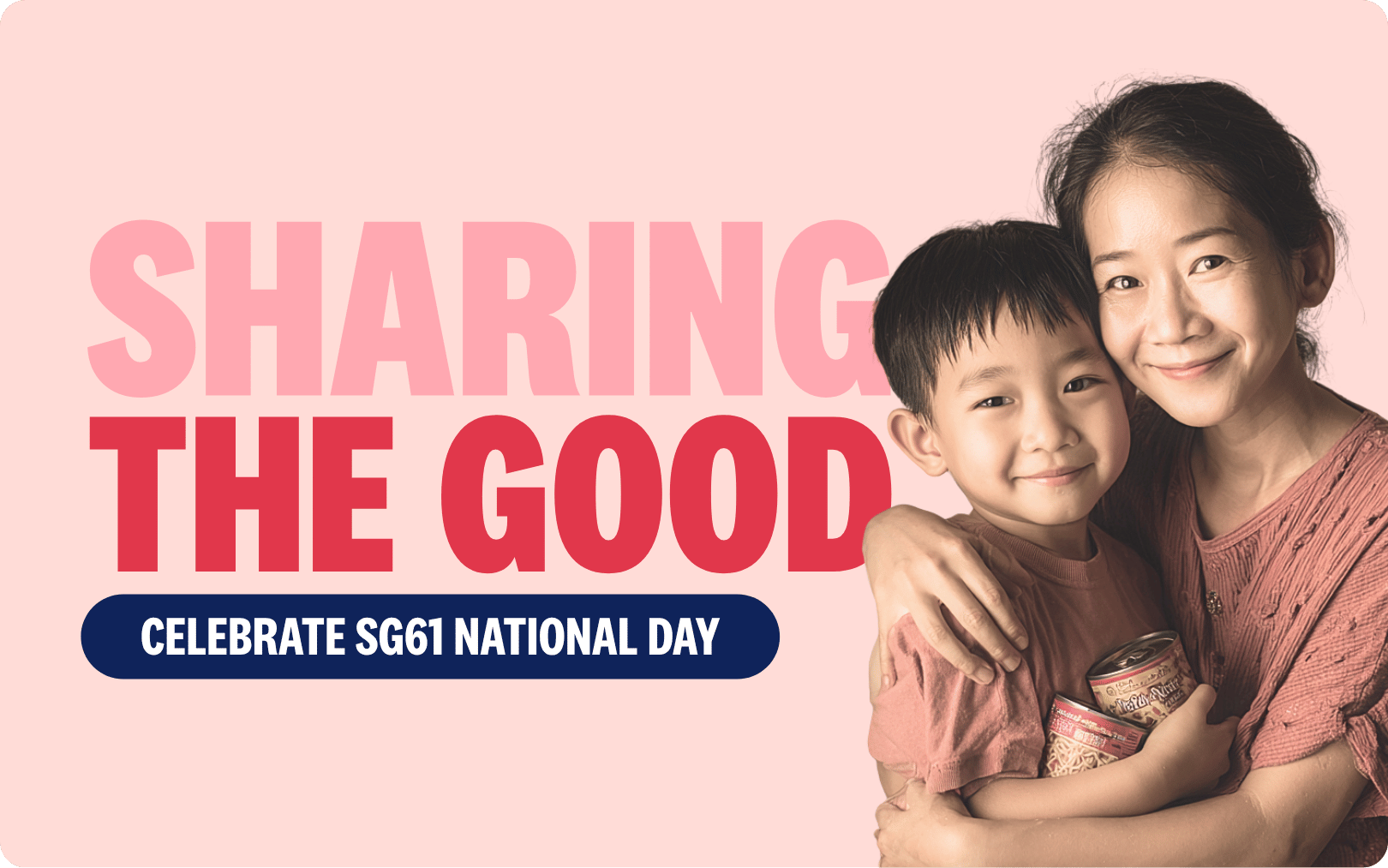 Celebrate SG61 by Sharing the Good